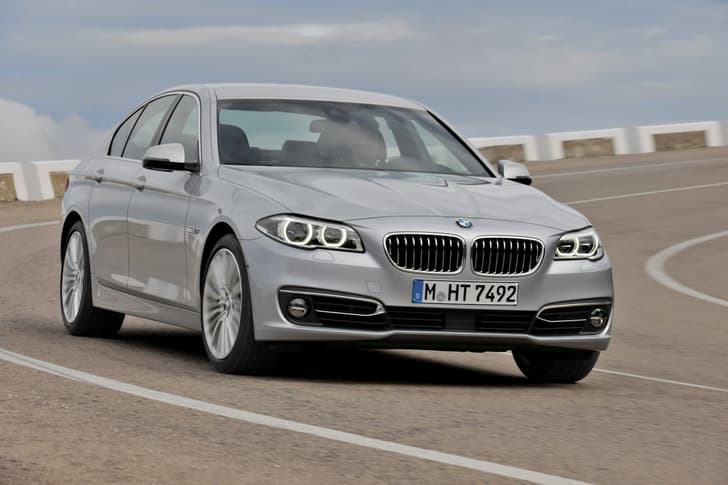 BMW 5-series facelift photo gallery